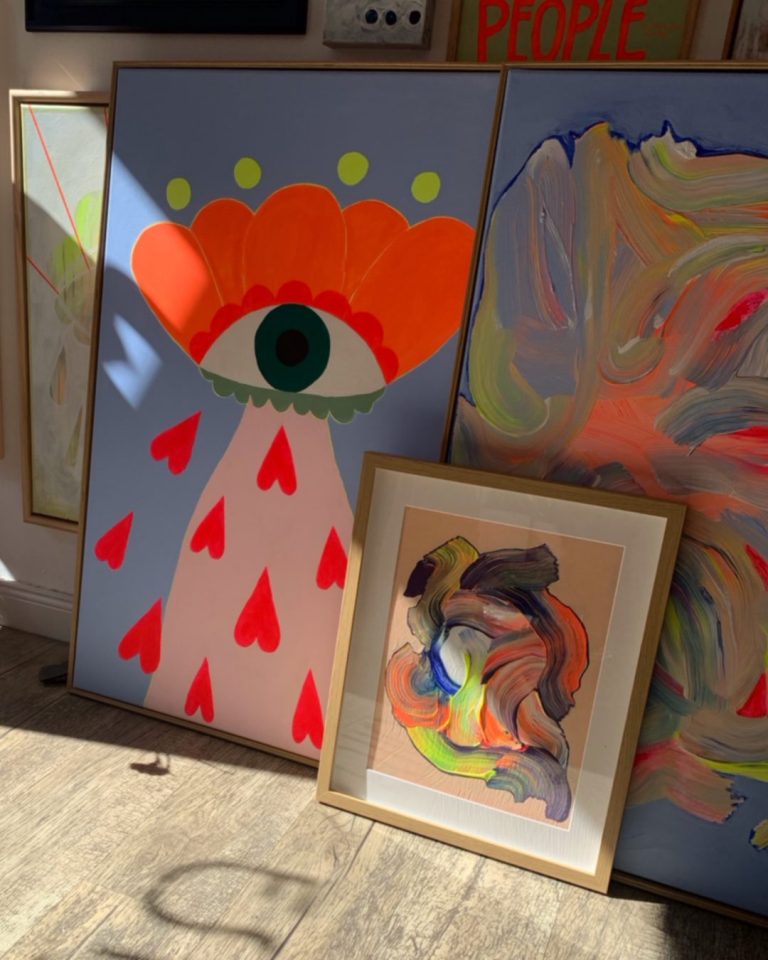 Jule Rump Siebdruck von Jule Rump